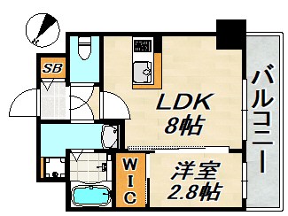 ソルテラスKOBE新長田駅前 間取り図