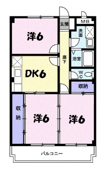 ウエストコートTANIGAMI 間取り図