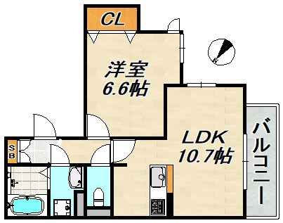 Pista神戸板宿 間取り
