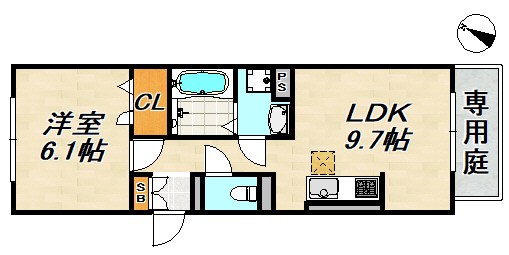 Pista神戸板宿 間取り