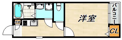 キャッスルコート須磨海浜公園 間取り図