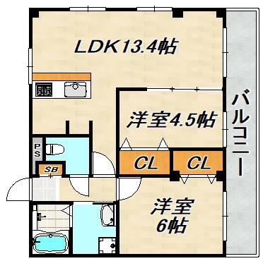 ウイングパレス 間取り図