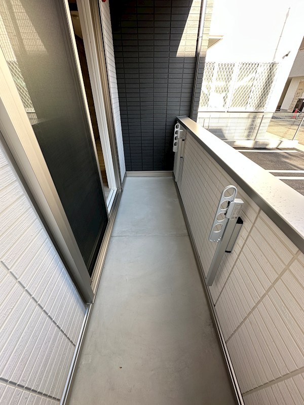 グランマーリエ松野通 ベランダ