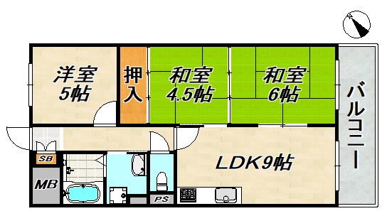 CASA K-1 間取り図