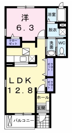 ラッフィナート・カーサ壱番館  間取り図