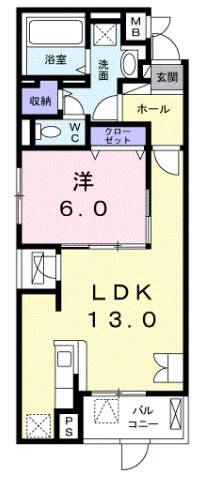 アンジェアルカンシエル 間取り図