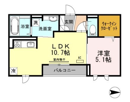 ラフィシア 間取り図