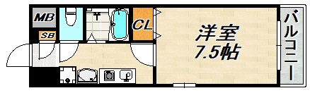 ラ・ヴィスタ板宿 間取り図