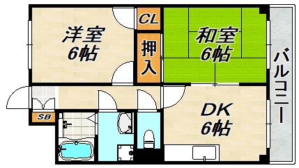 KUSABAマンション 間取り図