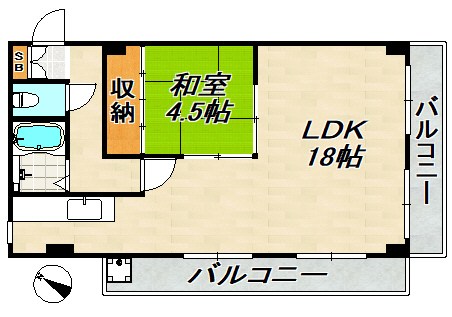 グレイスハイツ御蔵菅原 間取り図