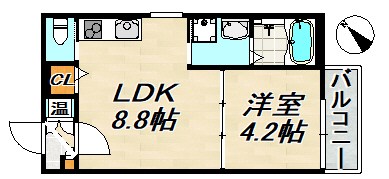 MAXIV CITY神戸鷹取DUE 間取り図