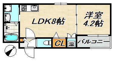 MAXIV CITY神戸鷹取DUE 間取り図