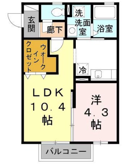 ナチュラルヒル 間取り図