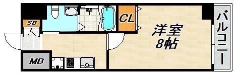 クレアドル須磨Ⅲ 間取り図