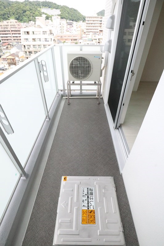 ルリアン板宿 ベランダ