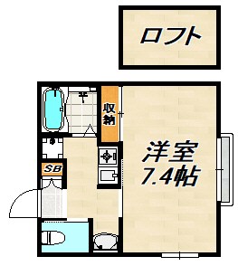 シャルマンメゾン上沢 間取り図