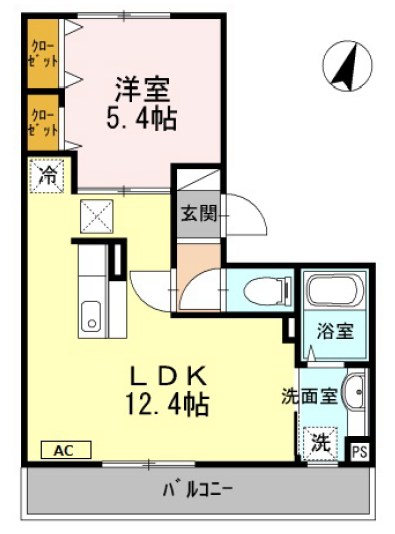 アネックス北神戸 間取り図
