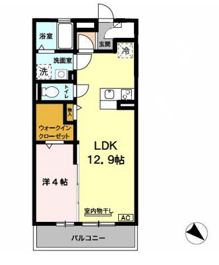 オブ・ヴィラージュ 間取り図
