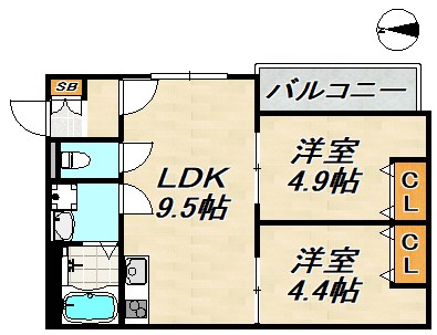 D porta iris 間取り図