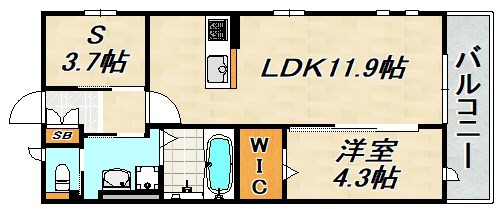 Villa Bon Miraku 間取り図