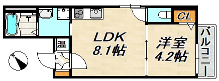 エフ アセシア デュマリス 間取り図