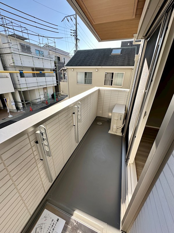 グランマーリエ松野通 ベランダ