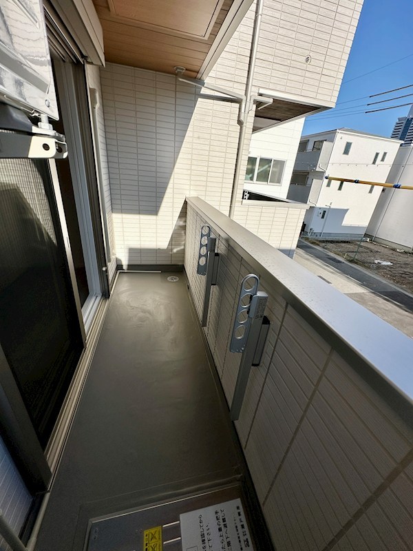 グランマーリエ松野通 ベランダ