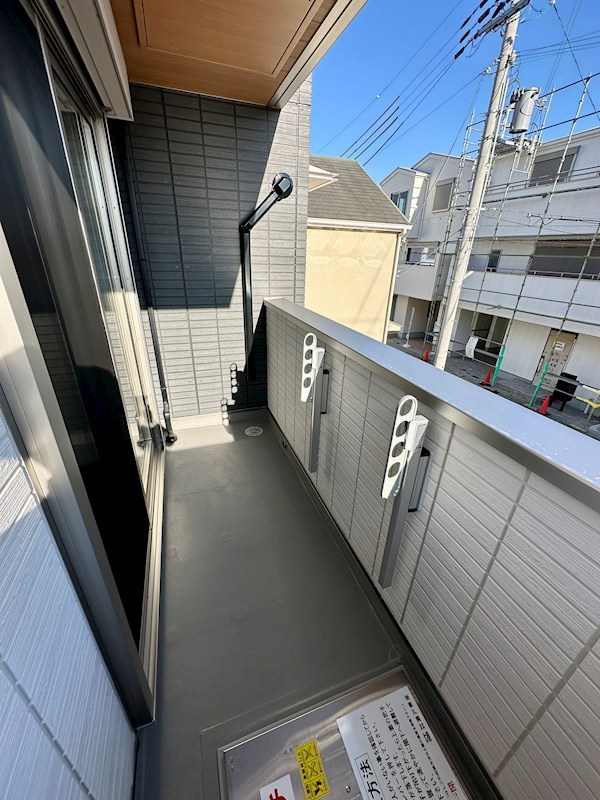 グランマーリエ松野通 ベランダ