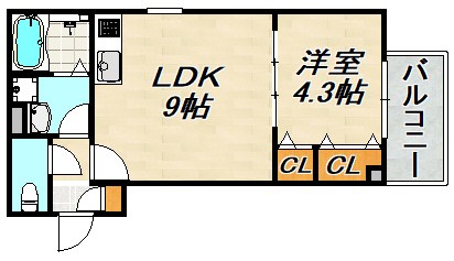 (仮称)ジーメゾン神戸セレーナ 間取り図