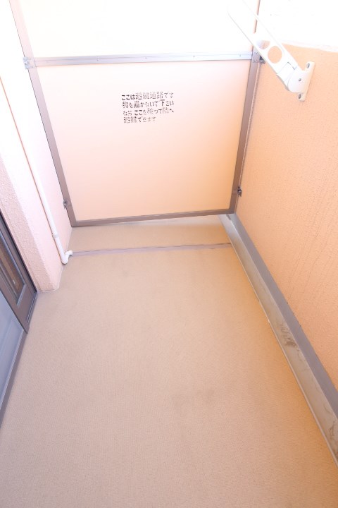 ステーションコートノース ベランダ