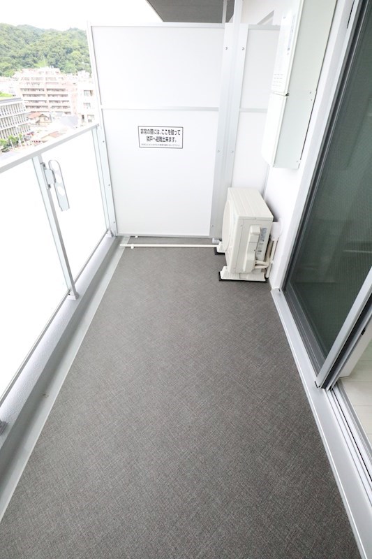 ルリアン板宿 ベランダ