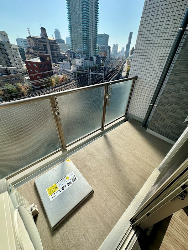 SDグランツ三宮イーストフロント ベランダ