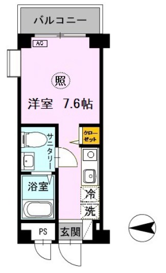 クレール久保 間取り図