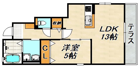 ハイムカルフール 間取り図