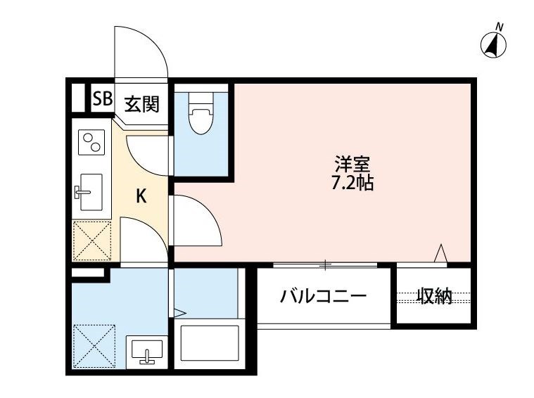 オーサムハウス長田 間取り図