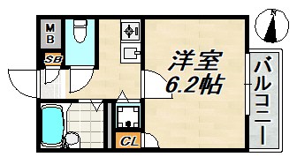 アネックス神戸 間取り