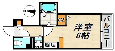 アネックス神戸 間取り図