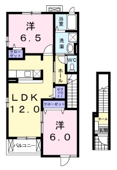 ラッフィナート・カーサ壱番館  間取り図