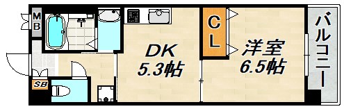 ウエストアヴェニュー 間取り図