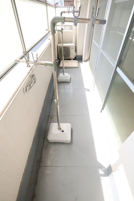 平成マンション ベランダ