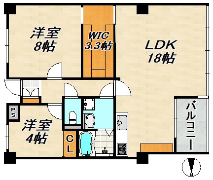ベルトゥリー若草ANNEX 間取り図