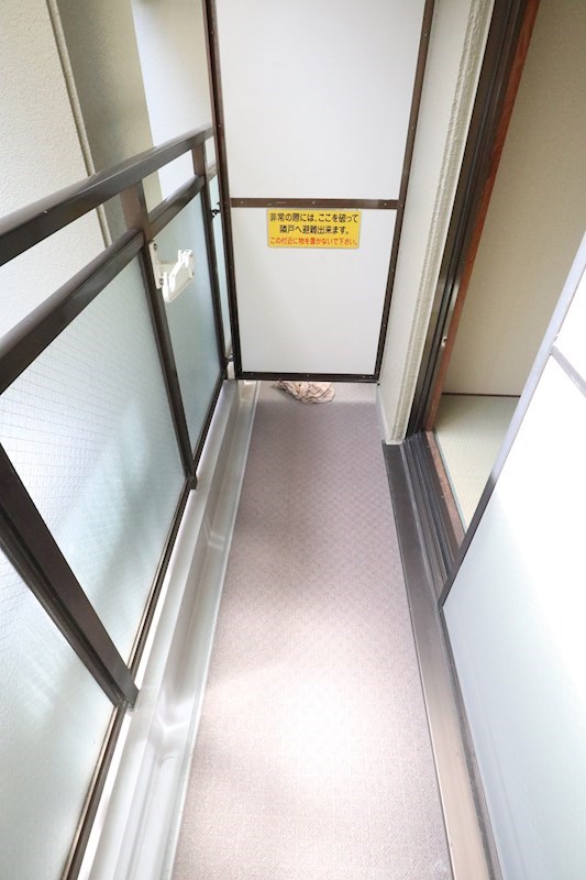 ハピネス東須磨 ベランダ