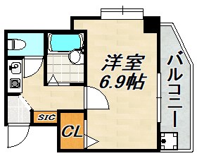 サンライズ長田 間取り図