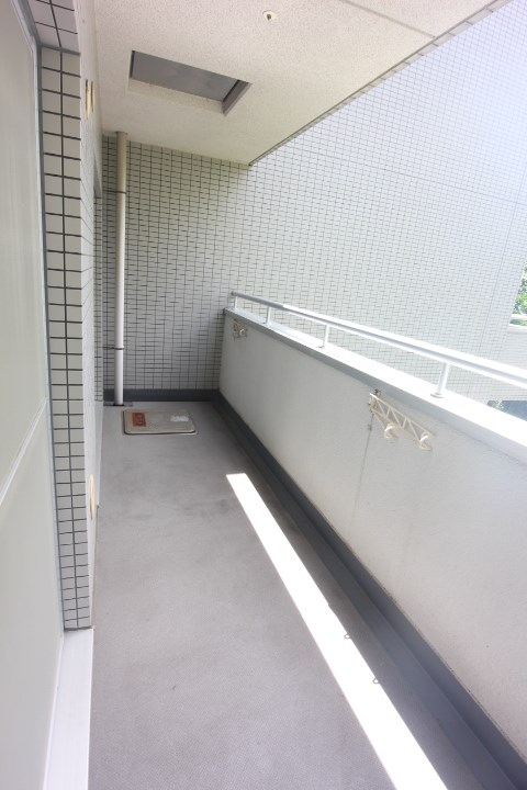 高倉山ハイツ ベランダ