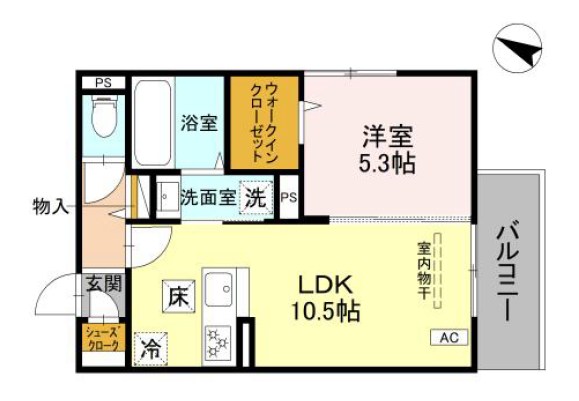 D-ROOM大塚町 間取り図