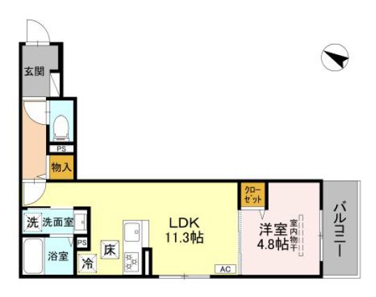 D-ROOM大塚町 間取り図