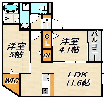 C-GRID山下町 間取り図