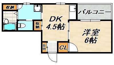 BAKER77 間取り図
