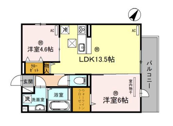 Premiere SAKURA 間取り図