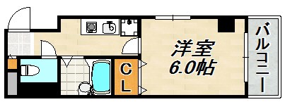 シンプルライフ板宿 間取り図